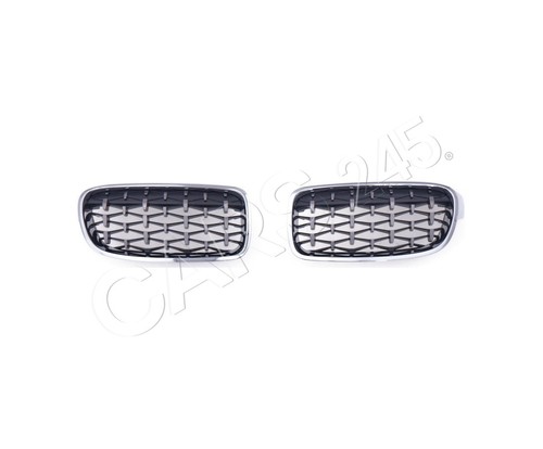 Radiator grill chrome silver - radiator,