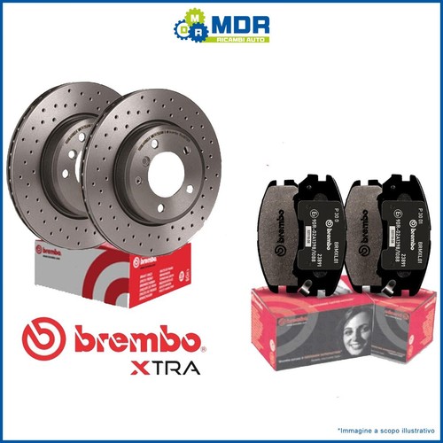 Perforated discs kit - discs, front