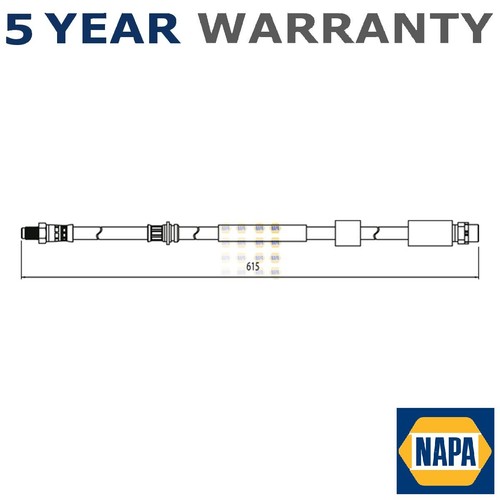 Napa front rear brake - front,