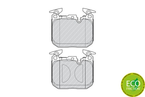 New brake pad - set,, disc