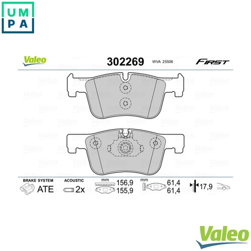 Brake pad set - pad, disc