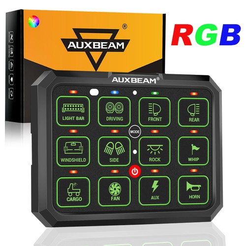 Auxbeam gang switch panel - auxbeam,